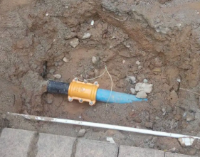 科尔沁左翼后水管漏水检测的情况